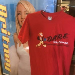 VTG DARE graduate t shirt small 90s rare
